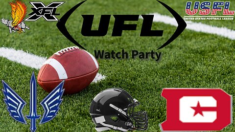 St. Louis BattleHawks Vs D.C Defenders Week 5 UFL Watch Party