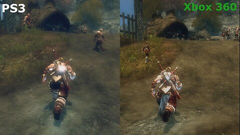 Viking: Battle for Asgard (PS3 vs Xbox 360 Comparison) -No Commentary-