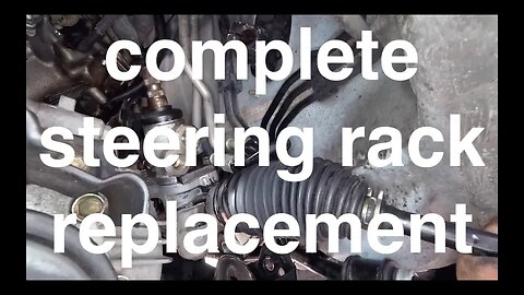 Heavy fluid LEAK Diagnose Replace Steering Rack Toyota Sienna√ Fix it angel