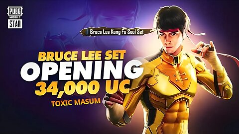$34,000 UC Bruce Lee Crate Opening 😱 | King Of Kung Fu | PUBG MOBILE
