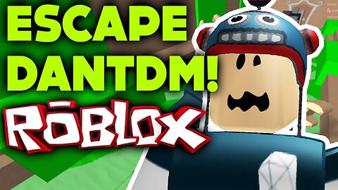 Roblox / Escape DanTDM Obby / ESCAPING THEDIAMONDMINECART?! / NicsterV