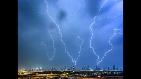 Thunderstorm in Dubai