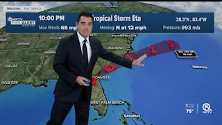 Eta continues to bring heavy rains, strong winds to west-central Florida