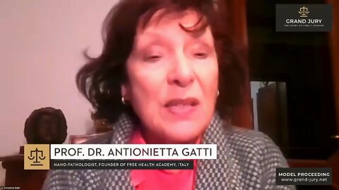 Grand Jury - 19/02/2022 - Jour 4 - Dr Antionietta Gatti - Contenu nano technologique dans ces vaccins géniques