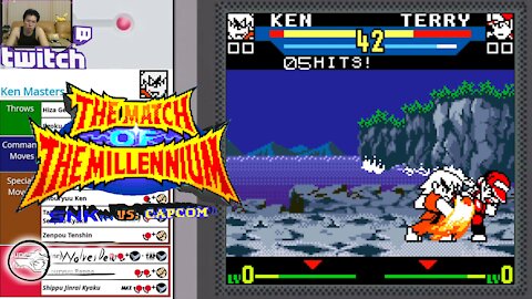 (NeoGeo Pocket Color) SNK vs. Capcom Match of the Millennium - 03 - Ken Masters - Lv Gamer