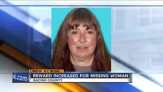 $50K reward offered in missing Racine County woman case