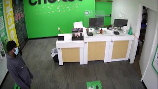 Cricket Wireless armed robbery video 2