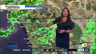 10News Pinpoint Weather with Meteorologist Angelica Campos