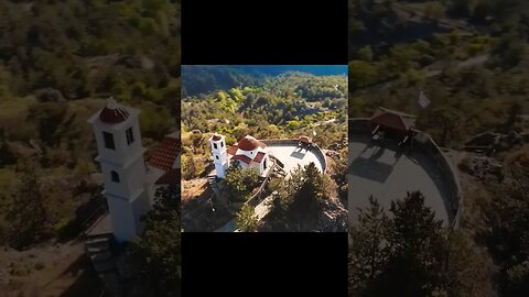 Captivating Scenery of Prophet Elias Agridia Cyprus #shorts