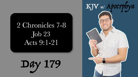 Day 179 - Bible in One Year KJV [2022]