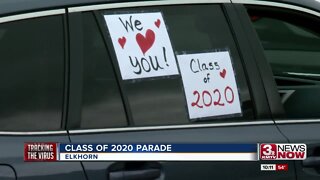 Class of 2020 parade held in Elkhorn