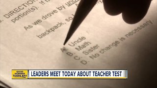 Florida leaders to discuss changes to Florida teacher licensing exam