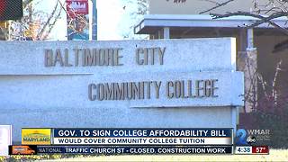 Maryland to offer free tuition at community colleges