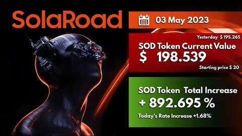 SOLAROAD - This Brand New China Based Platform on BSC is Exploding!! Get your piece of the pie 🥧