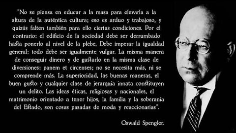 Contra Oswald Spengler 01