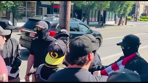 Feds trying to pose as Na_____ on a Pro American rally, got humiliated and unmasked (So Funny)