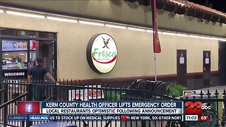 Local emergency order lifted, county official gives further insight as restaurant owners weigh in