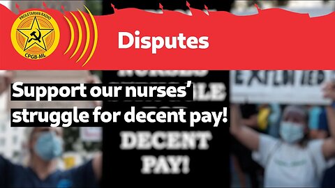 Support our nurses’ struggle for decent pay!
