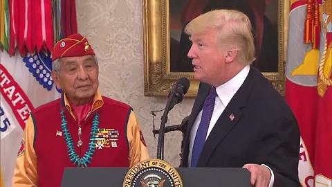 Trump Pocahontas insult