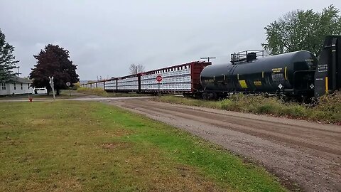Lots Of LP Siding On This Freight Train After The Semi Crash! #trains #trainvideo | Jason Asselin