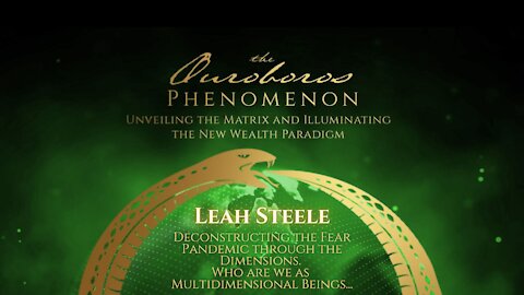 Leah Steele - Deconstructing The Fear Pandemic Through The Dimensions. Who Are We As Multidimensional Beings.