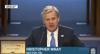 FBI Director Wray Appears to Lie UNDER OATH!