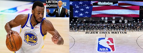 Andrew Wiggins Alone w/ BLM NBA Players Owned & Silent on Mandates for Players - Shut up & Dribble?