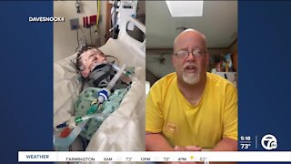 Local father's plea for prayers after teen nearly drowns at campground