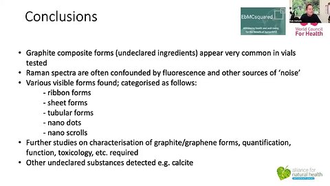 Covid-19 Injection Contents: Graphene ~ EbMCsquared CiC Study Preliminary Findings