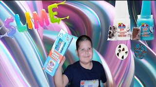 Elmer's Donut Shop Slime Unboxing & Review