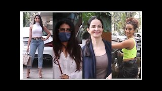Nora Fatehi, Patralekha, Fatima Sana Sheikh & Rukhsar Rehman snapped at Bandra | SpotboyE