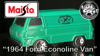 “1964 Ford Econoline Van”- in Teal- Model by Maisto