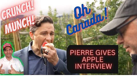 Discover the Astonishing Magic of an Apple: Pierre Poilievre's Masterful Media Presence