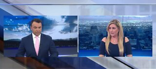 Earthquake on-air during newscast