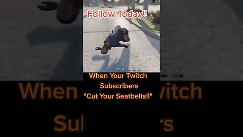 Twitch Subscribers Prank Police Officers by Removing Their Seatbelts @dondada #gtaV #gtaonline #pd