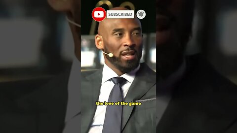 Kobe Bryant Tell about his Dream to become the Best