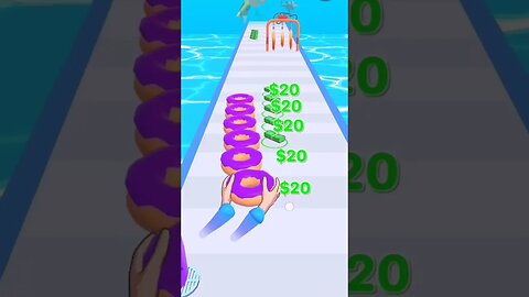 donut stack #shorts #satisfying #mobilegame @Dailyclips892 oggy and jack