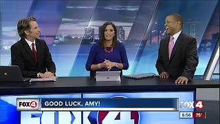 Fox 4 says goodbye to Amy Wegmann