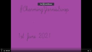 #CharmingYarnieSwap June 2021