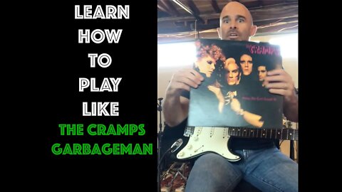 How To Play Garbageman by The Cramps! - Beginner Guitar Players