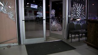 Denver barbershop targeted by smash-and-grab thieves