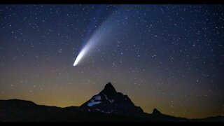 Increased activity of comets being seen this month