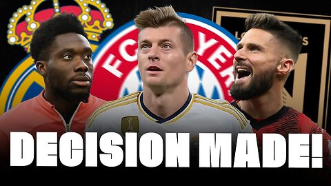 TONI KROOS DECISION MADE, GIROUD AND ALPHONSO DAVIES…