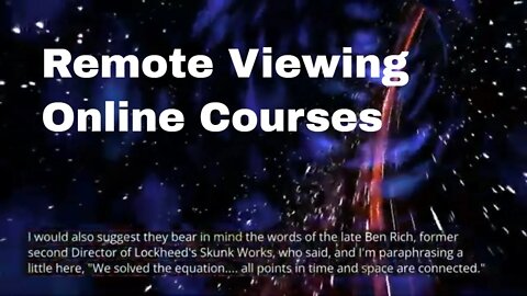 Remote Viewing Courses - How to learn remote viewing online