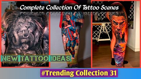 Beautiful Tattoos | Tattoo Design Video😯 | Most Beautiful Art😍 | Trending Tattoo Designs 💪| Epi31