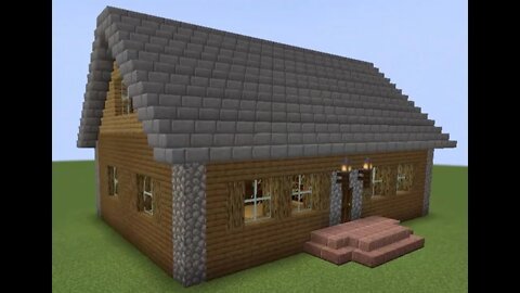Minecraft Tutorial: Nice Two Story House