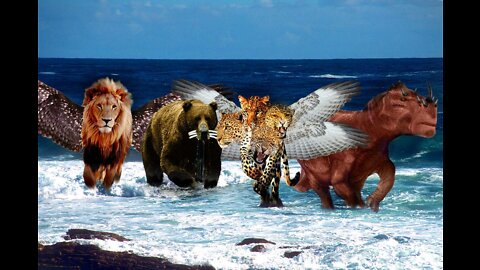 4 BEASTS DANIEL 7- REVELATION 13 SUMMARY