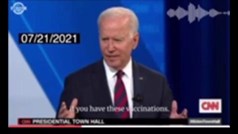 Biden: You’re not gonna get Covid