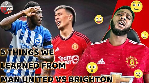FIVE THINGS WE LEARNED from Manchester United vs Brighton | Man Utd News | Ivorian Spice REACTS