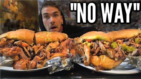 MASSIVE MEXICAN TORTA CHALLENGE (Mexican Street Food Challenge) | Cinco De Mayo | Man Vs Food